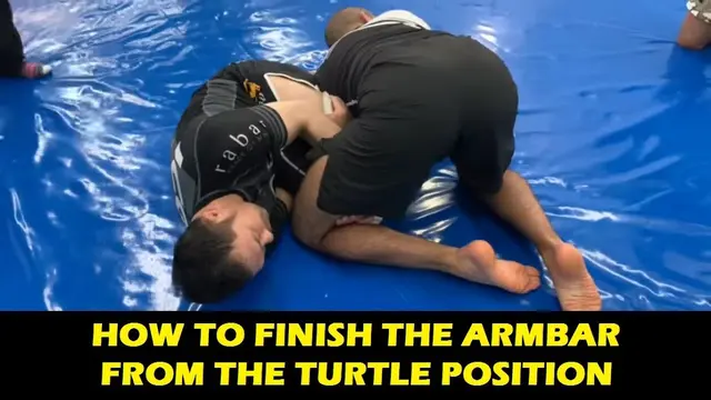 How To Finish The Armbar From The Turtle Position by Kazushi Sakuraba