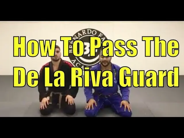 How To Pass The De La Riva Guard by Vinicius Ferreira "Trator"