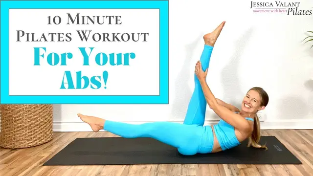10 Minute Ab Workout - Pilates for Abs!