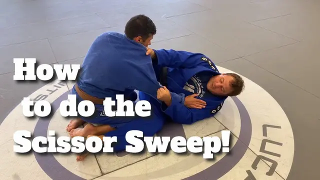 BJJ for Beginners: How to do the Scissor Sweep in Brazilian Jiu Jitsu (2020 Tutorial)