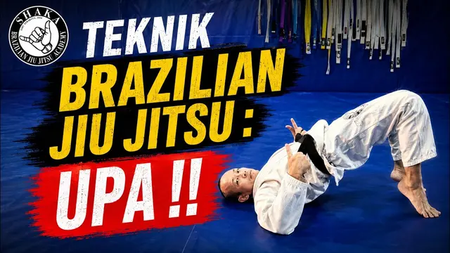 Teknik Brazilian Jiu Jitsu : UPA / BRIDGING. Shaka BJJ Academy Surabaya Indonesia.
