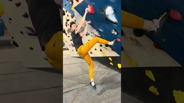 Making overhang climbing easier #climbing