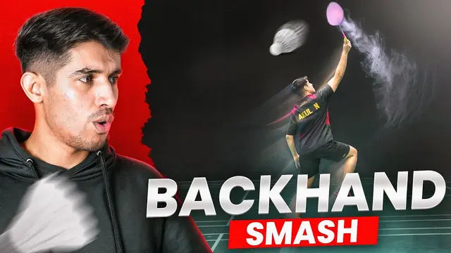 How to hit a perfect backhand smash ?