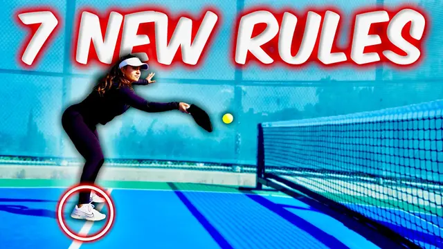 New Pickleball Rules for 2025 (MUST KNOW)