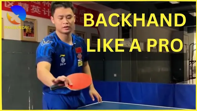 Coach Sun 2 - Backhand Flick Like A Pro (Lin Yun-Ju's secret)