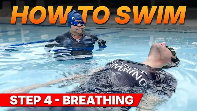 Beginner Swimming Lesson 4: Breathing | How To Breathe When Swimming