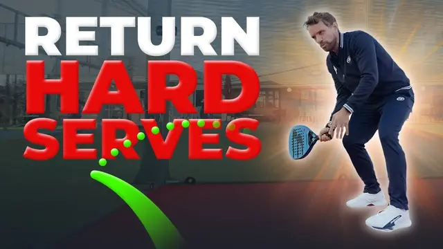 How Pros Return Hard Serves (And You Can Too)