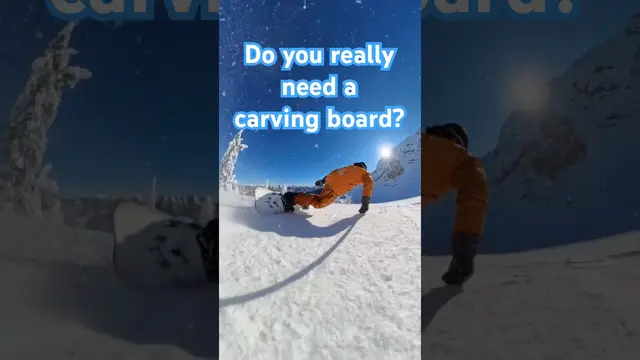 The secret to carving clean s-turns...