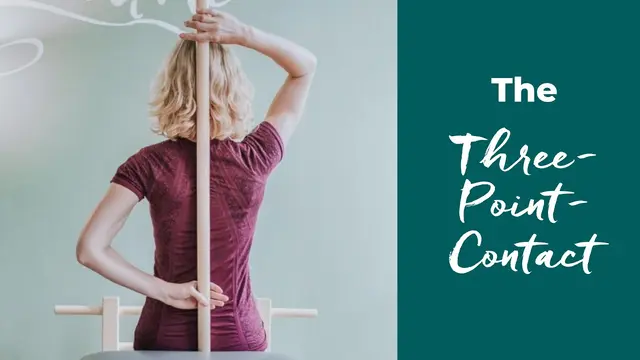 The Three-Point-Contact to find Neutral Spine in Pilates
