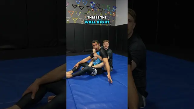 This simple concept will help you escape back control! #jiujitsu