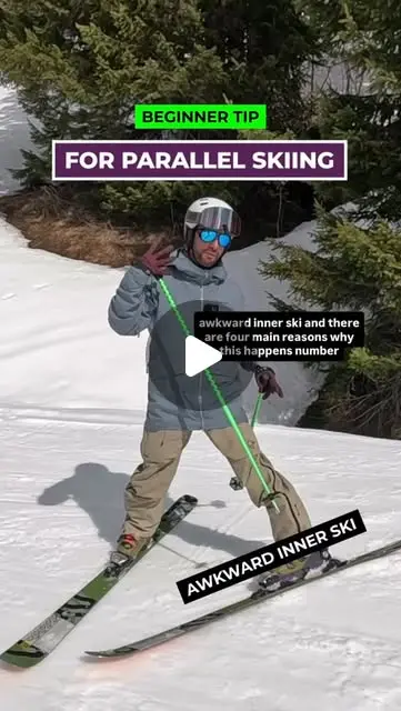 If you want to progress from snow plough to parallel skiing - Instagram
