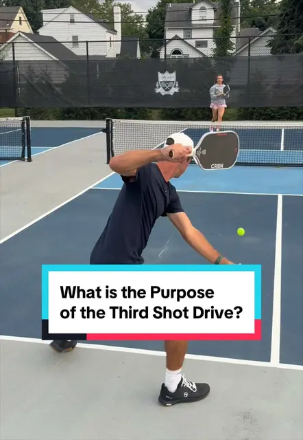 Third Shot Drive Purpose in Pickleball — When & Why to Use It