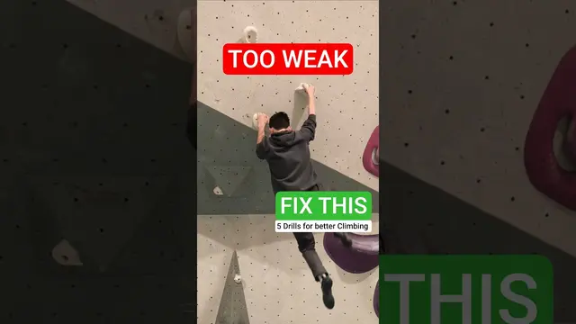 You’re Too Weak for Overhangs (5 Drills Fix It)