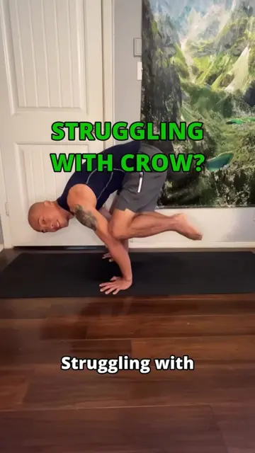 Try these tips for crow pose :) #yogapractice #yogaforbeginners #yogadaily #crowpose