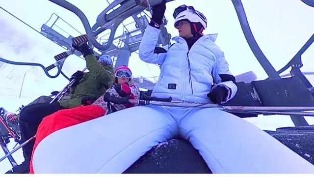 How NOT to get on (and off) a SKI chairlift beginner skiing