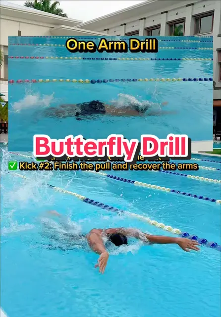 Best Swim Technique Drill to Improve Butterfly - TikTok