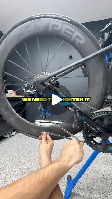 How to Install a Bike Chain in 60 Secs!🚴♂️🔗 Check out ...