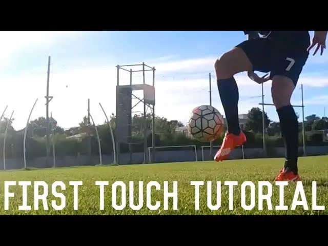 How To Control A Long Pass | First Touch Tutorial | Mastering The Perfect Touch