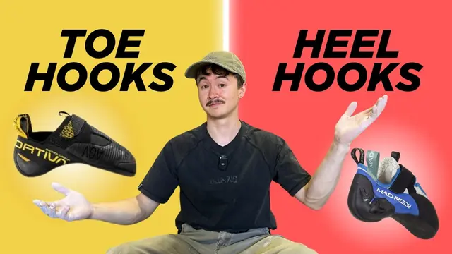 Toe Hooks vs Heel Hooks: When to Use Each in Climbing