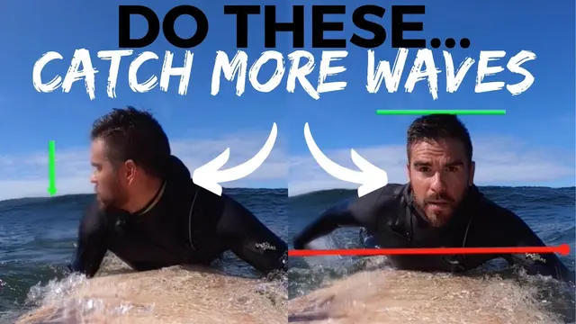 How To Catch Unbroken Waves - Slow Motion Tutorial