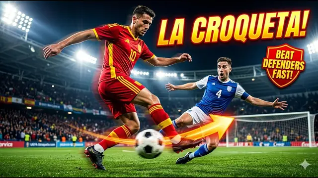 How to do the la croqueta | soccer skills | soccer tips and tricks | soccer tutorial!