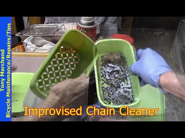 Best Improvised Bicycle Chain Cleaning devise