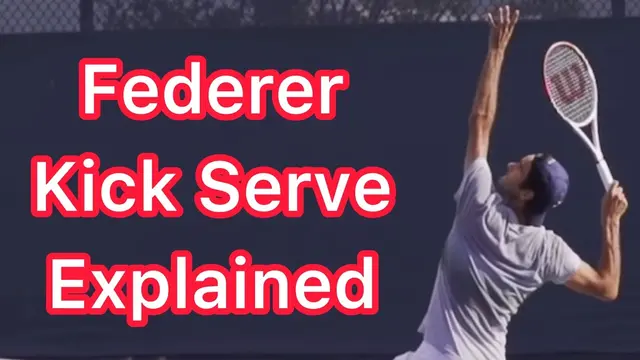 Roger Federer Kick Serve Explained (Tennis Technique You Should Copy)