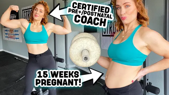 LIFTING WHILE PREGNANT? Strength Training Do's + Dont's