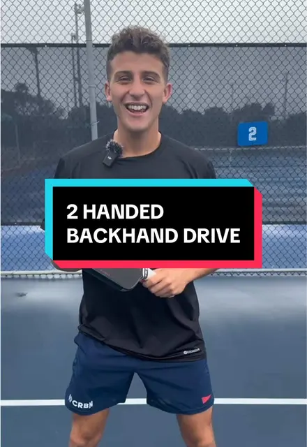 Mastering the Two Handed Backhand Drive in Pickleball