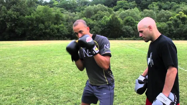 Boxing. The Right Uppercut