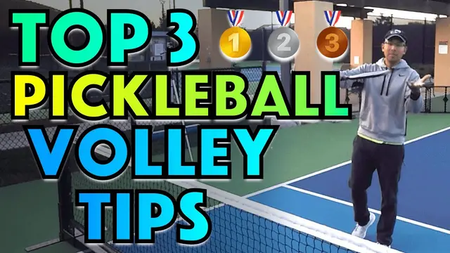 Top 3 Tips For Strong Pickleball Volleys