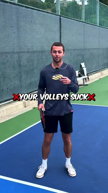 The perfect volley technique in 15 seconds #pickleball ... - TikTok