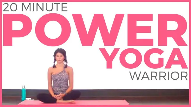 20 minute Full Body Power Yoga Workout for WARRIOR STRENGTH đ„