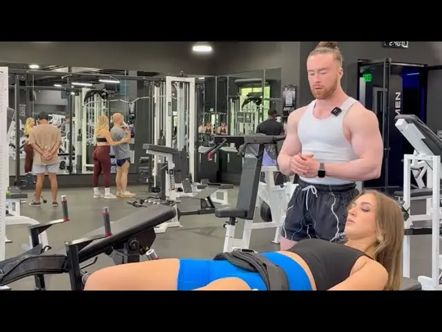 Machine Glute Bridge and Hip Thrust (Technique & Mechanical Dropset)