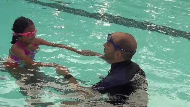 Breath Control Game for Swimming Lessons