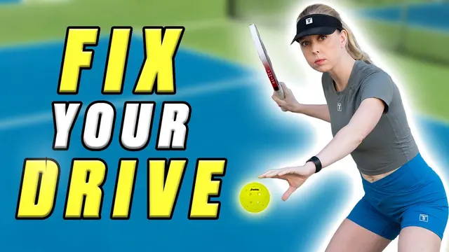 Fix Your Forehand Drive in Pickleball