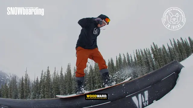 How To Snowboard : Backside 180 onto rails w/ Johnny Lazz | TransWorld SNOWboarding