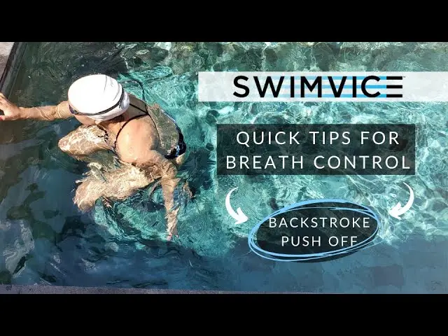SWIMVICE | Quick Tips For Breath Control and Form During a Backstroke Push Off