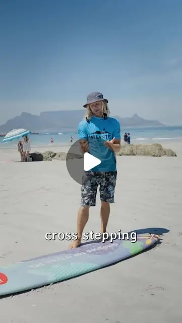 Cross stepping
