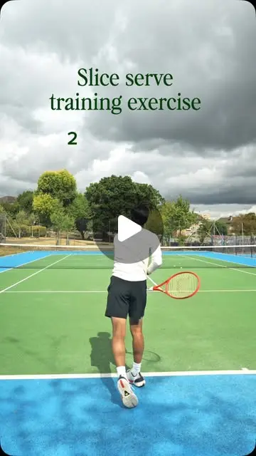 Slice serve