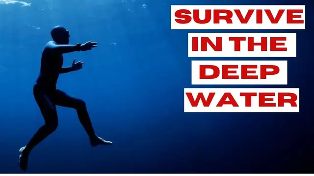 HOW to TREAD WATER , EGG BEATER WITHOUT HANDS ,SCULLING SURVIVOR SKILLS,SEA OCEAN