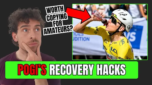 Pogacar's Easy Recovery Habits Amateur Cyclist Should Do
