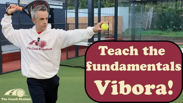 How to teach the VΓbora in Padel (Grip β’ Stance β’ Throwing Action)