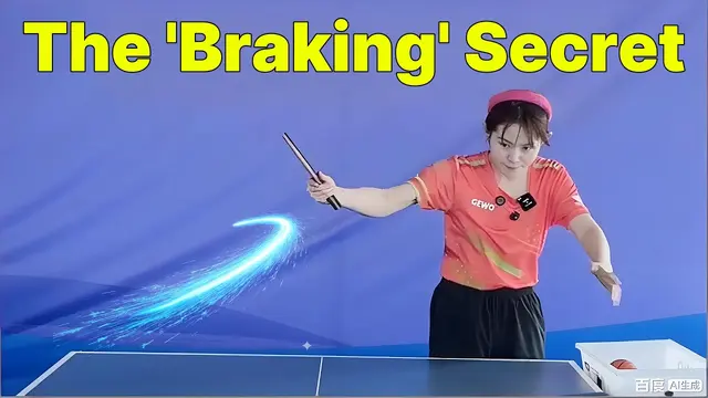 STOP HITTING LONG! The 'Braking' Secret for a PERFECT Backhand Topspin