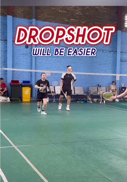 Mastering the Dropshot Technique in Badminton | TikTok