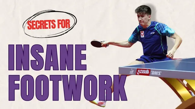 The Fastest Way To Improve Your Table Tennis Footwork  | Andreas Levenko