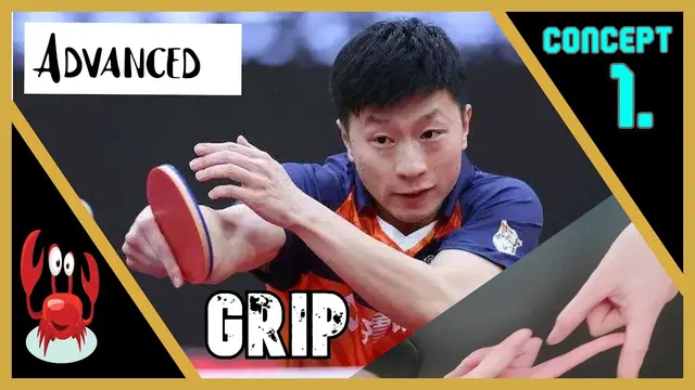 Concept 01 - Holding pressure line | Best table tennis grip advice