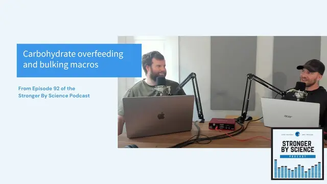 Carbohydrate overfeeding and bulking macros