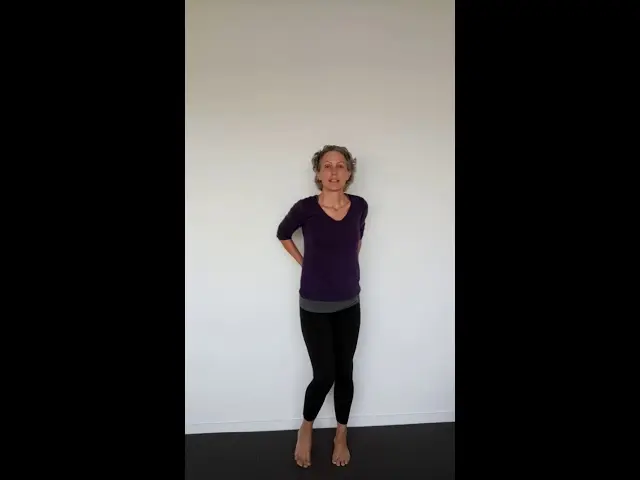 Standing balance tree pose