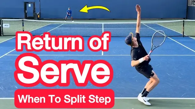 Do You Time Your Split Step Perfectly? (Tennis Return of Serve)